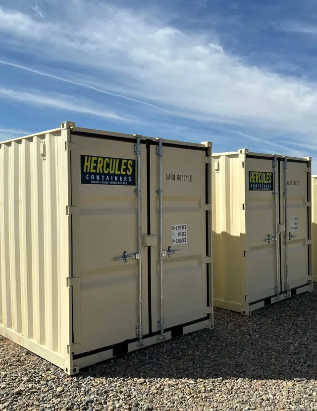 40-foot high cube shipping container for maximum storage