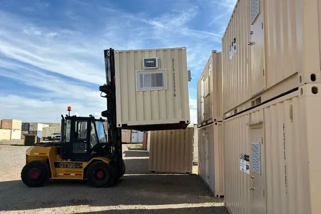 20-foot standard new steel storage container