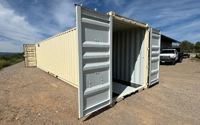 Storage containers available for flexible rental terms
